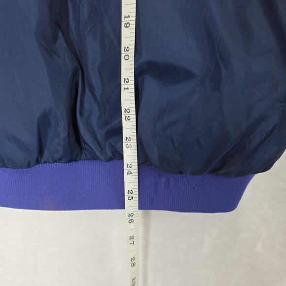 VTG Columbia Coat Reversible Insulated Womens Size M Blue Navy EUC Waterproof - Picture 10 of 12